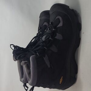 KEEN Men's Circadia Polar Waterproof Hiking Boot Mens 10 Black